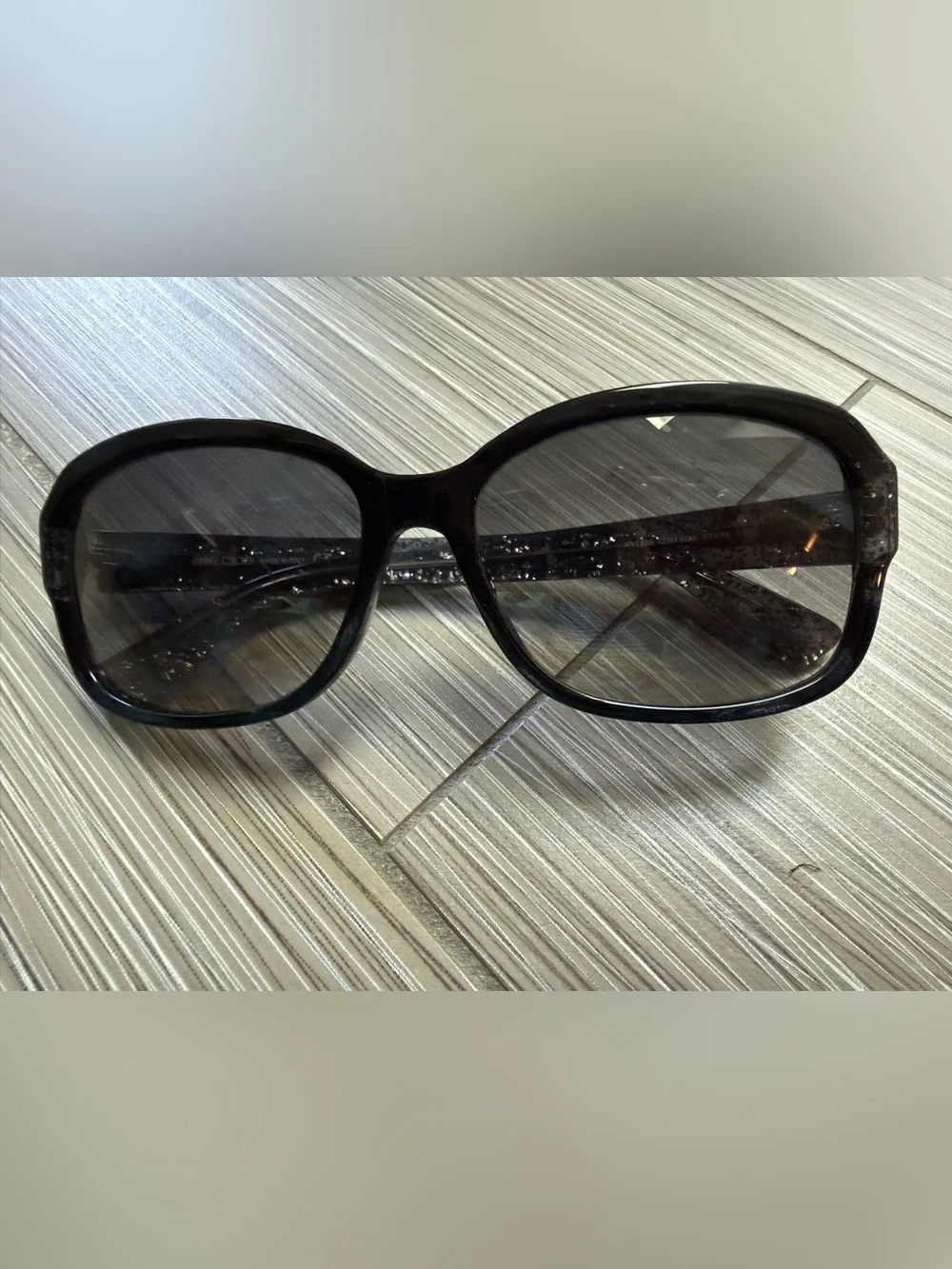 Jimmy Choo Kyle/S Q3M‎ 9C Women's Sunglasses Blue with Sparkles